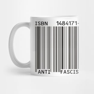 Anti Fascist Barcode Mug